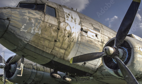 The Douglas C-47B Skytrain (DC-3 Dakota) transport aircraft