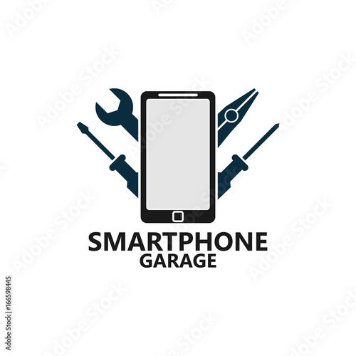 Phone Repair Logo Template Design