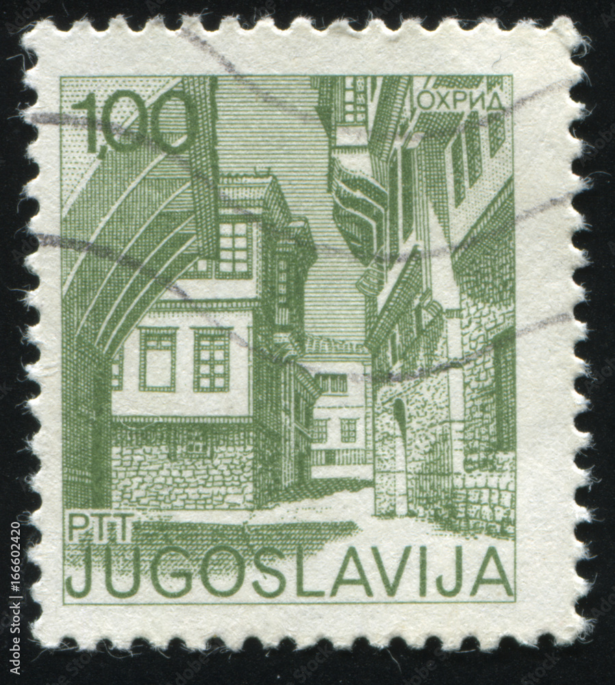 Obraz premium street of Ohrid