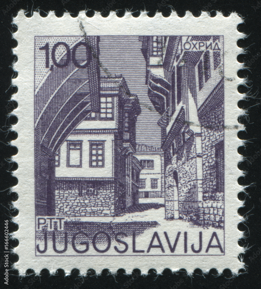 Obraz premium street of Ohrid