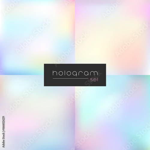 Hologram light gradient set