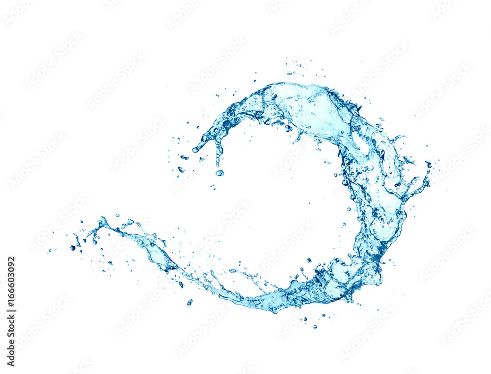 custom made wallpaper toronto digitalwater splash isolated on white background