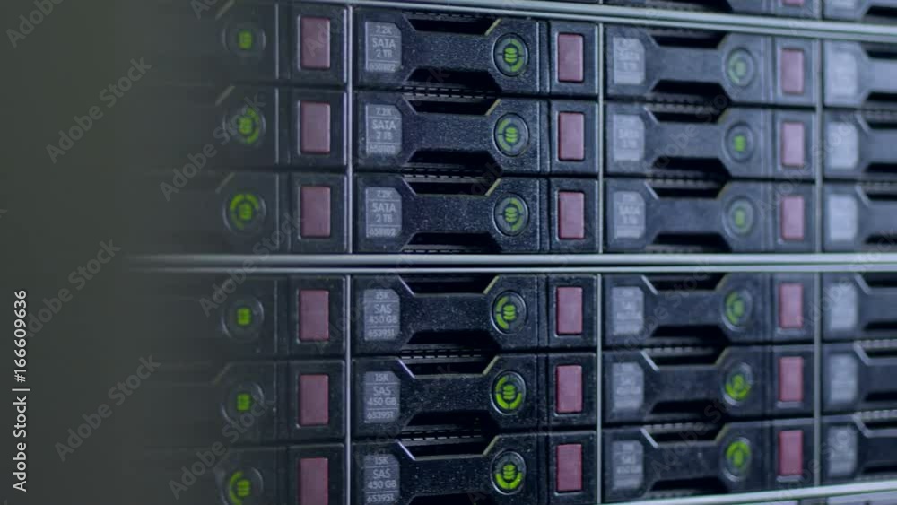 Blinking indicators on SATA and SAS hard disks. Blinking indicators on SATA and SAS hard disks.