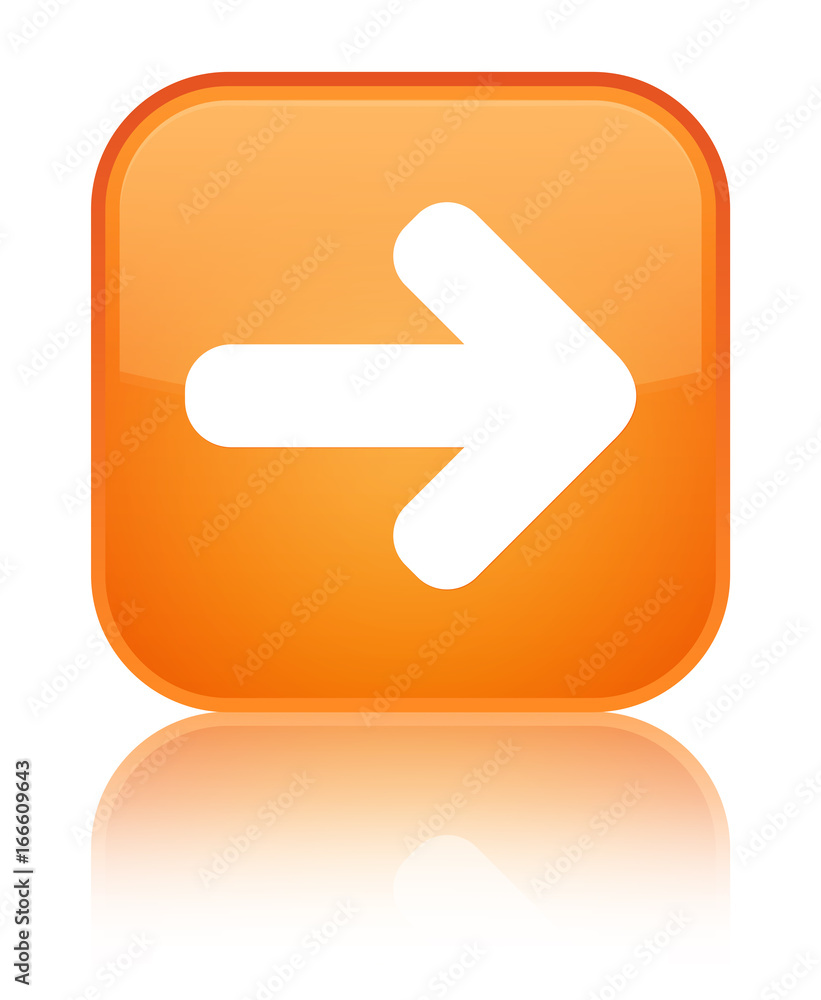 Next arrow icon special orange square button Next arrow icon special orange square button
