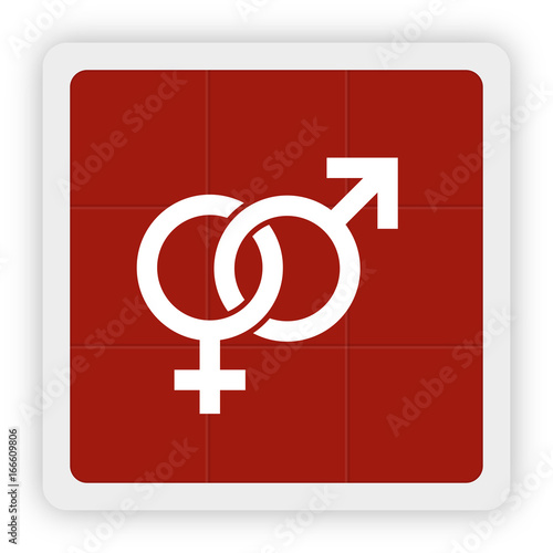 Red Icon Schaltfläche - Sexualität