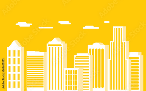 urban landscape and city life.