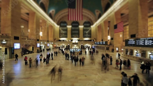 USA, New York, Manhattan, Grand Central Station, Main Concourse photo