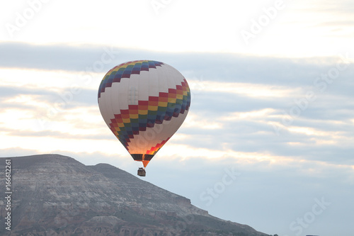 Hot Air Balloon in Cappadocia Valleys © EvrenKalinbacak