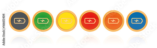 Battery - Bronze Buttons