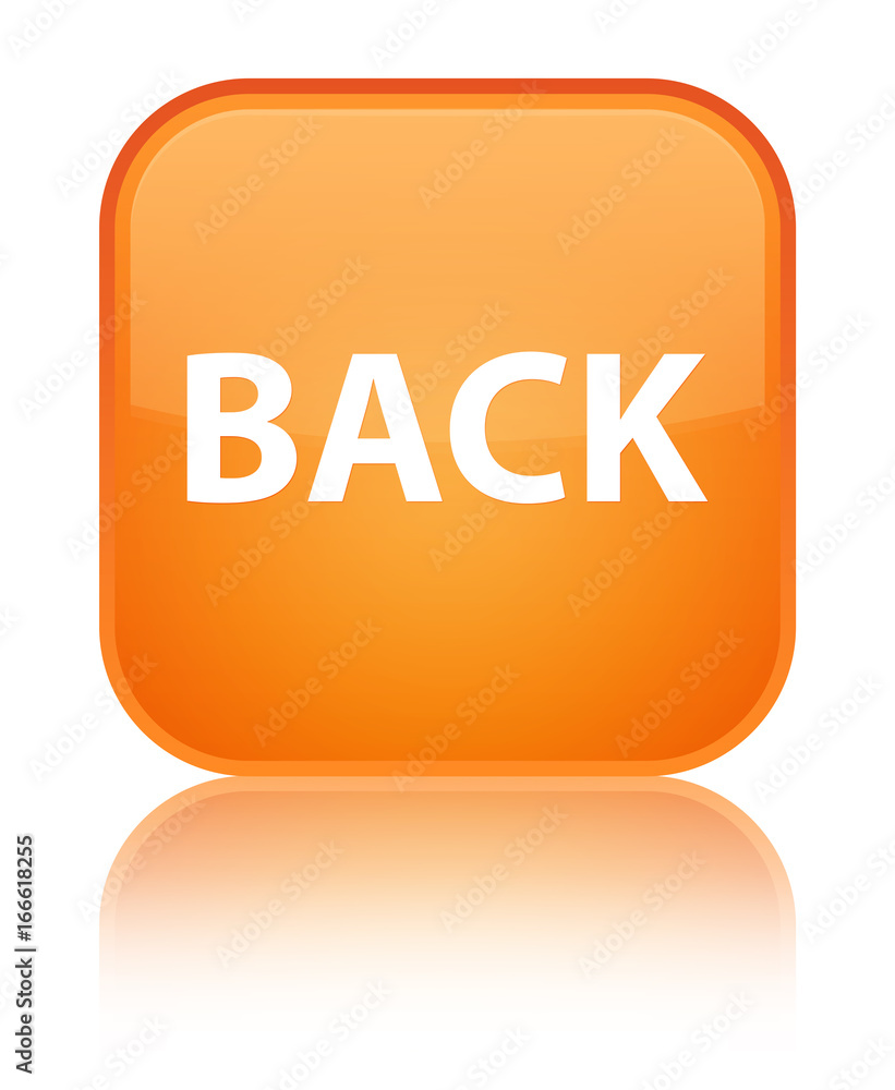 Back special orange square button Back special orange square button