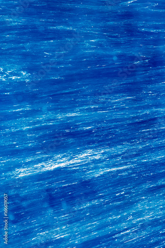 Abstract background of running blue water