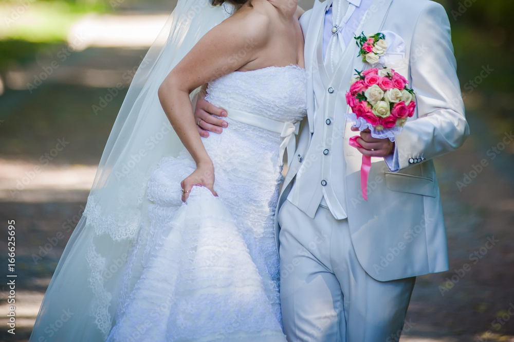 Beautiful bride in wedding dress Beautiful bride in wedding dress