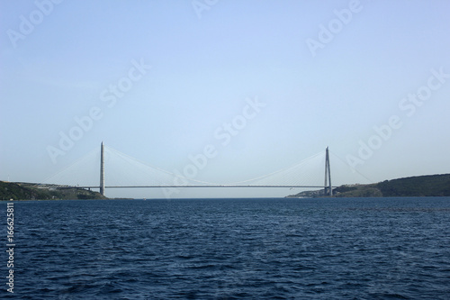 Мост на опорах через Босфор, Турция
