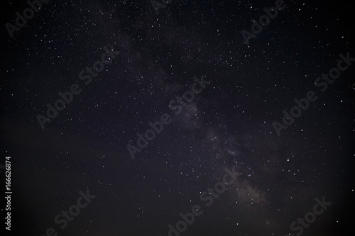 night sky with stars. Milky Way 