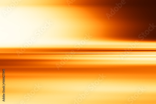 Horizontal orange motion blur surface background
