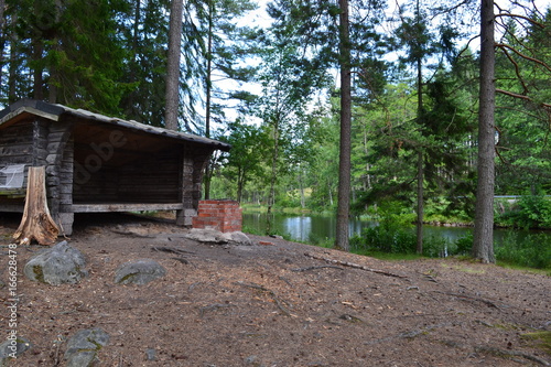 forest hut
