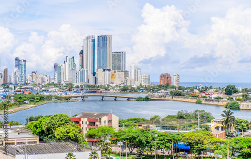 Skyline of Cartagena, Columbia