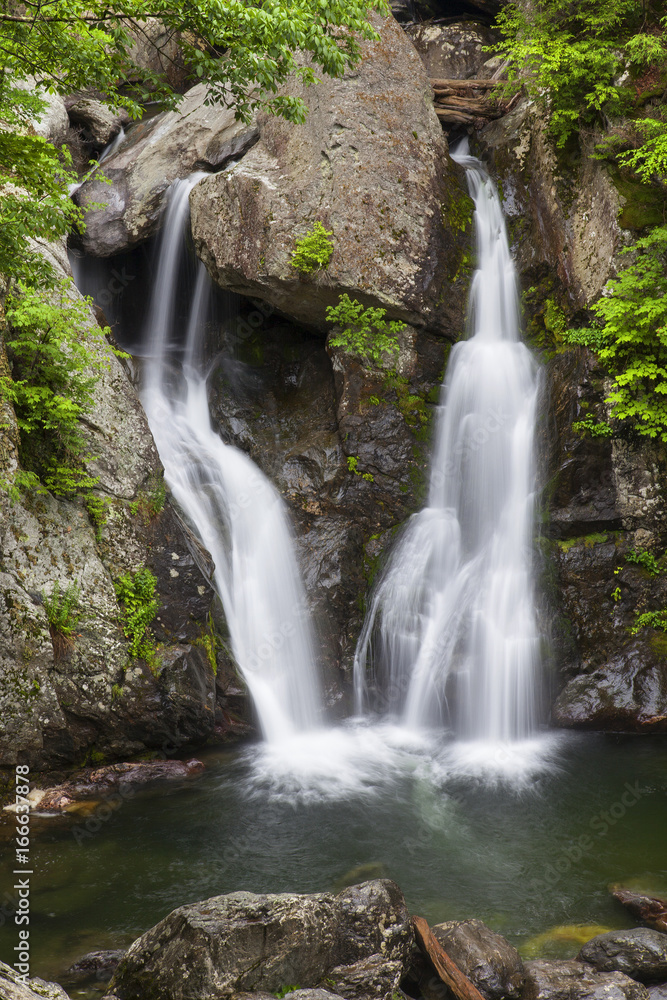 Close Up Of Bash Bish Falls