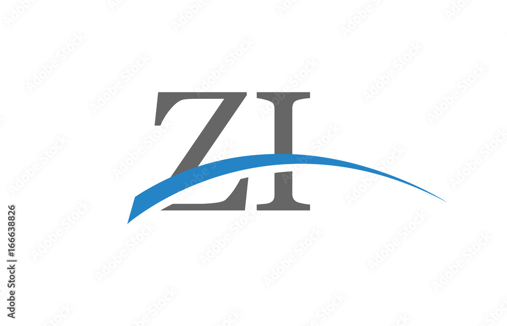 ZI Initial Logo for your startup venture ZI Initial Logo for your startup venture
