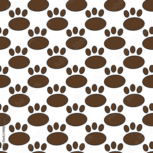 Seamless pattern in vector