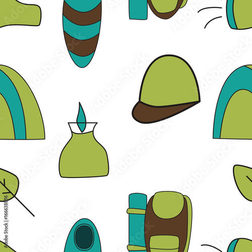 Seamless pattern in vector