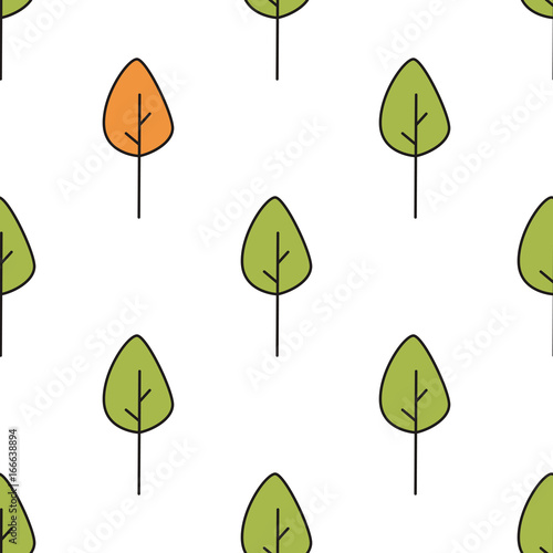 Seamless pattern in vector