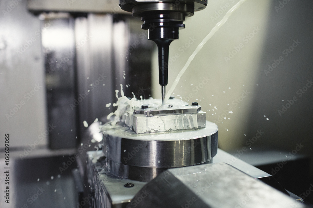 CNC machine drilling CNC machine drilling