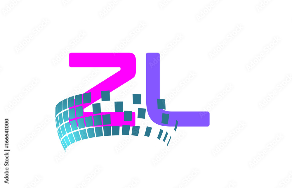 ZL Initial Logo for your startup venture ZL Initial Logo for your startup venture