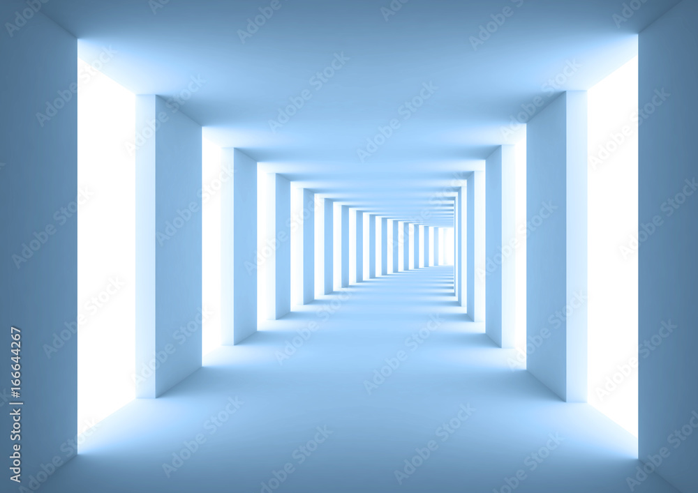 Obraz premium empty corridor. 