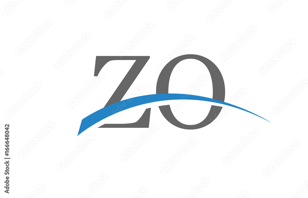 ZO Initial Logo for your startup venture ZO Initial Logo for your startup venture