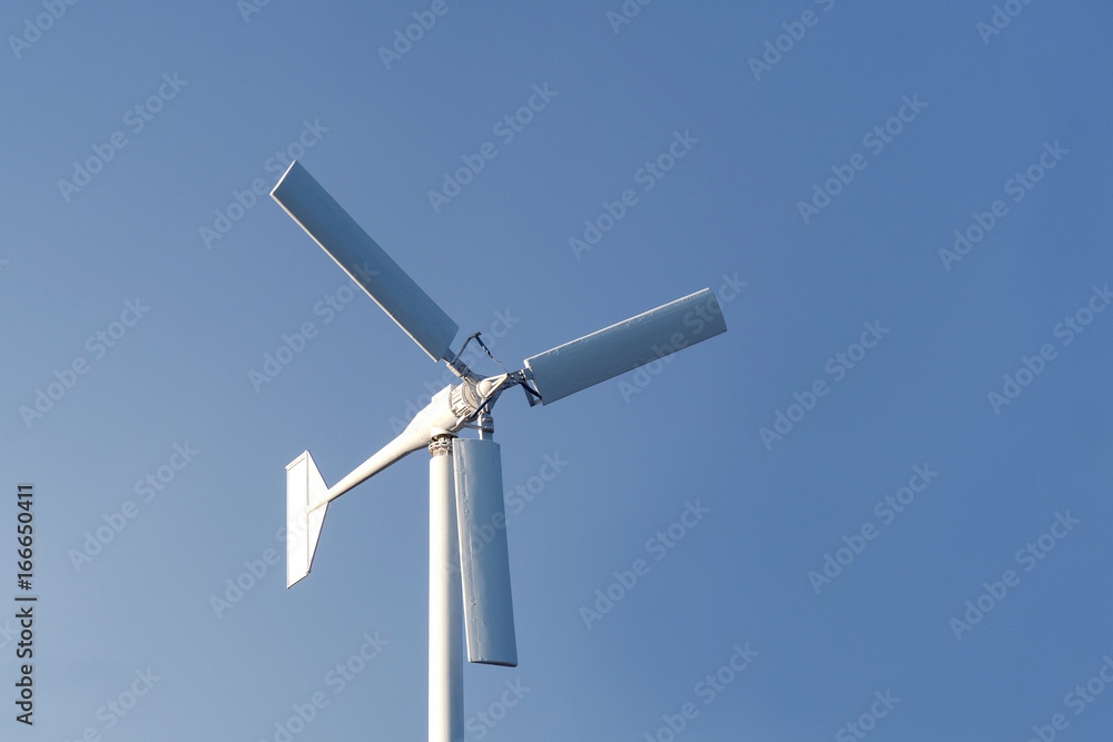 Wind Generator with blue sky Wind Generator with blue sky
