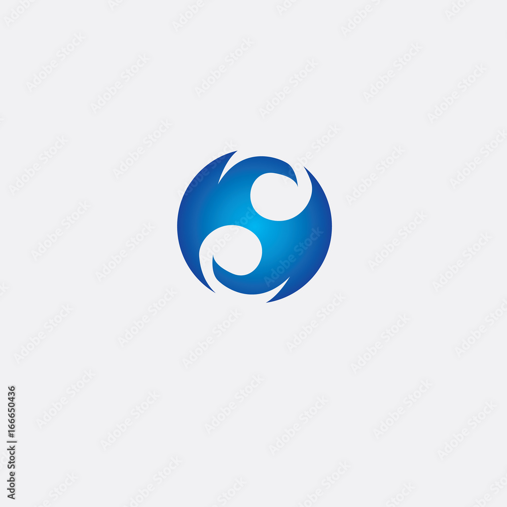 Letter S eagle logo icon design template elements Letter S eagle logo icon design template elements