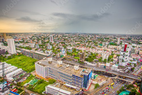 View from tall buildings in Thailand © ponsatorn