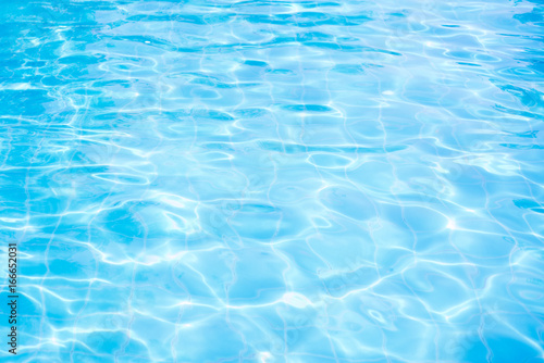 Schilderij op canvas Abstract water wave, sun reflections in pool water