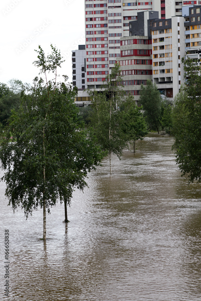 Hochwasser Ihmezentrum Hannover