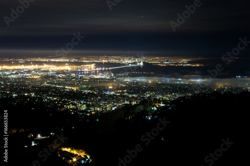 bay area night sky