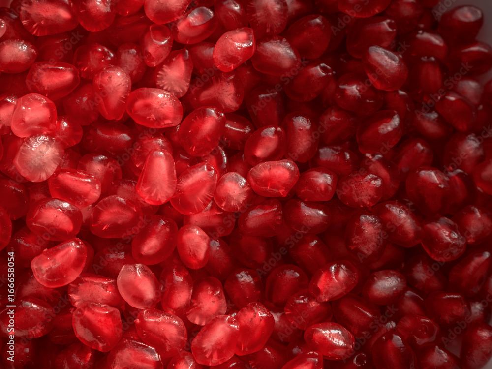 Fresh ripe garnet. Macro with shallow depth of field. Fresh ripe garnet. Macro with shallow depth of field.
