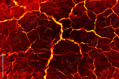 The surface of the lava. background