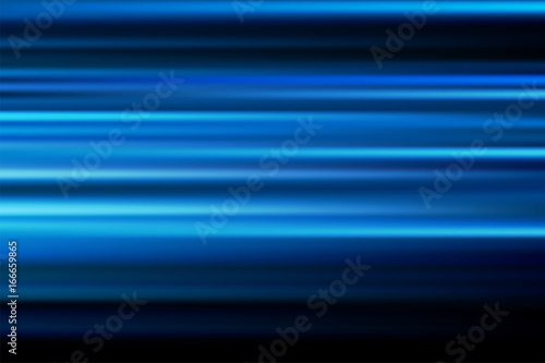 blue vector abstract speed motion blur of night lights in the city long exposure background