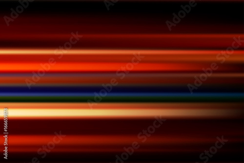 red vector abstract speed motion blur of night lights in the city long exposure background