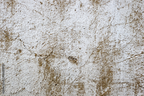 Classic wall background with cracks, scratches and place for text. Old texture for design.