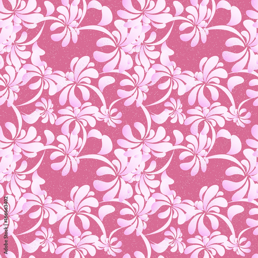 Seamless floral pattern. Vector