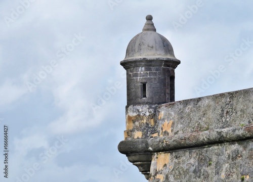 Castillo San Cristobal fort in San Juan, Puerto Rico