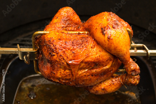 Grillhänchen - Broiler am Spieß
