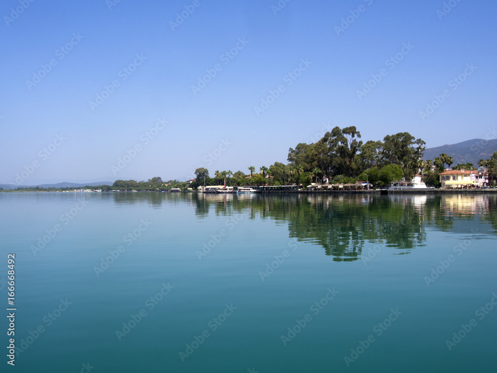 Dalyan was once a village of fishermen and farmers