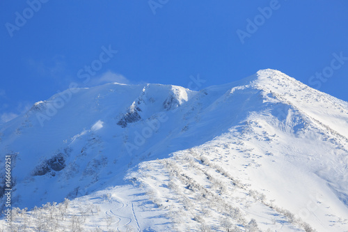 博労座からの大山北壁 -雪景- © photojapan