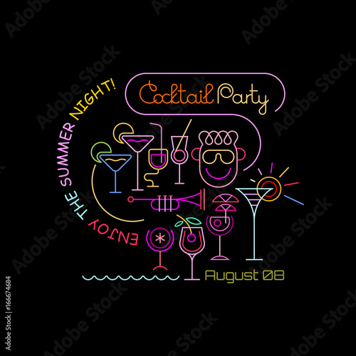Cocktail Party Poster