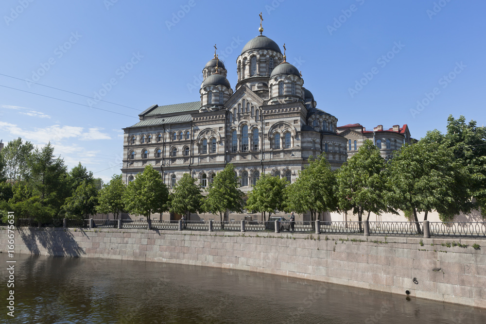 Fototapeta premium St. John's Stauropegial Convent in St. Petersburg, Russia