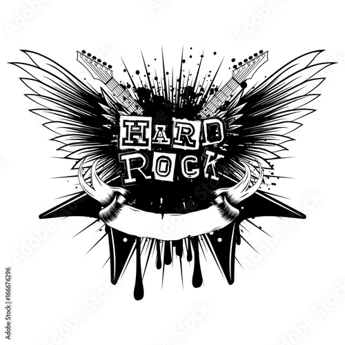 guitar wings hard rock_var 1