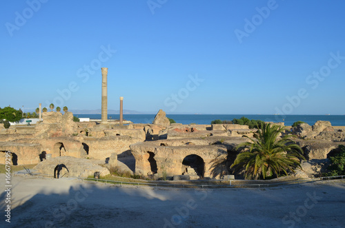 VUe thermes carthage tunisie